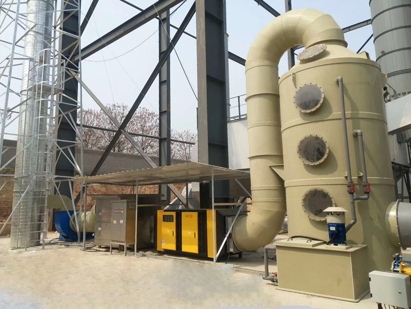 廊坊德基機械科技有限公（gōng）司瀝青廢氣處理工程（chéng）