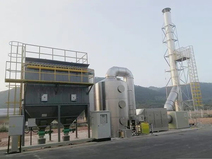 小鵬汽車鋰電池實驗（yàn）室廢氣治理工程