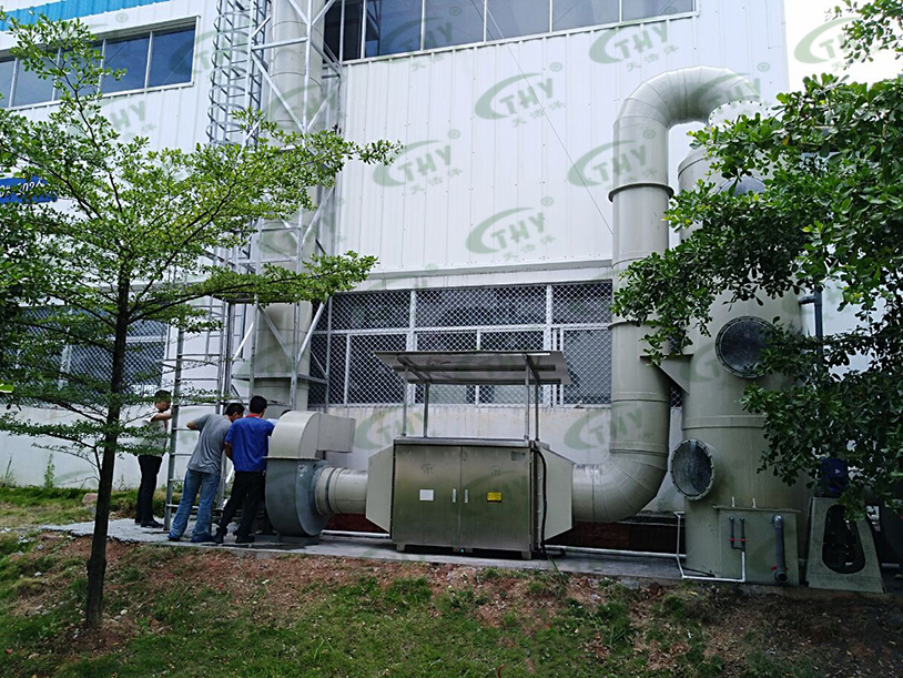 惠（huì）州比亞迪實業有限公司鋰電（diàn）池廢氣處理工程