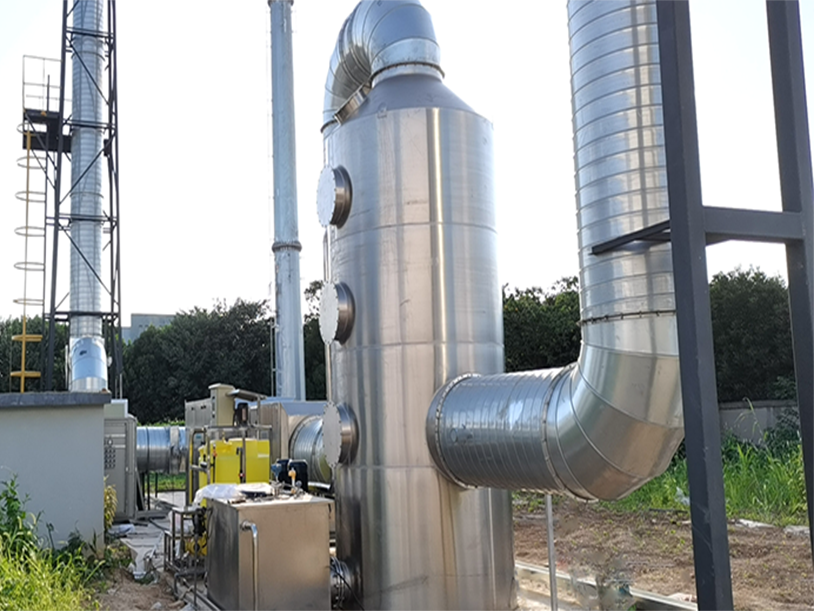 孚能（néng）科技公司鋰電池實驗室廢氣處理工程