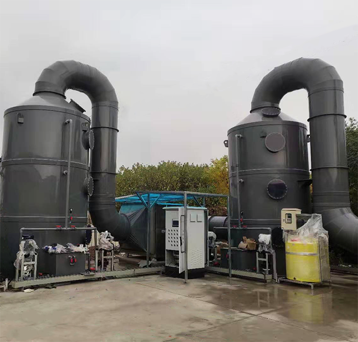 山東宏濟堂製藥惡臭氣體治理工程2