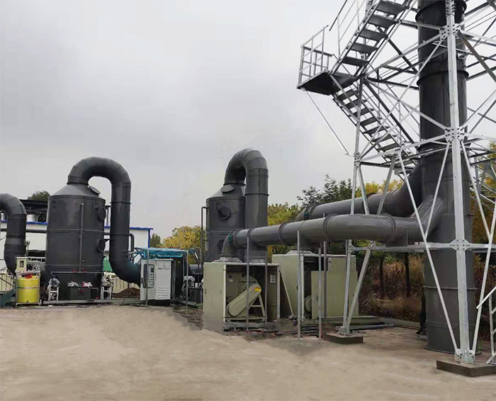 山東宏（hóng）濟堂製藥惡臭氣體治理工程3