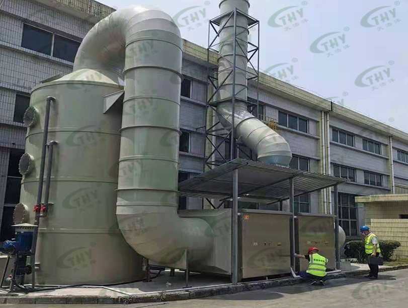 震雄機械（深圳）有限公司噴漆車（chē）間廢（fèi）氣處理工程